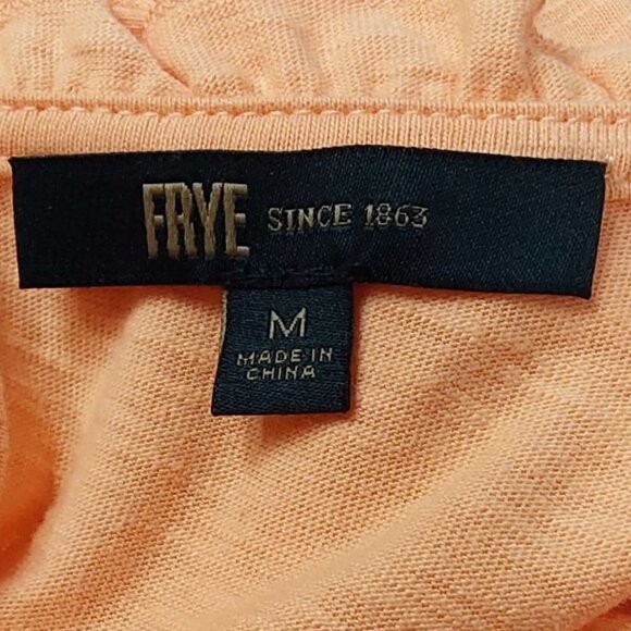Embroidered Yoke Tee | Frye | Medium - Picture 11 of 13